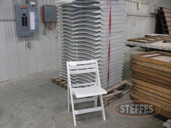 Stack of Approx. 48 Folding Stackable Chairs_1.jpg